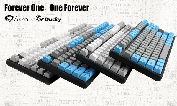 丰富配置、热升华PBT复古键帽：Akko Ducky 推出 Ducky One 2018 新款机械键盘