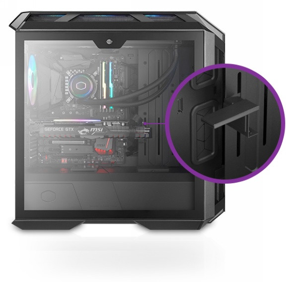 粗狂风格、再度升级：COOLERMASTER 酷冷至尊 发布 MasterCase H500M 机箱