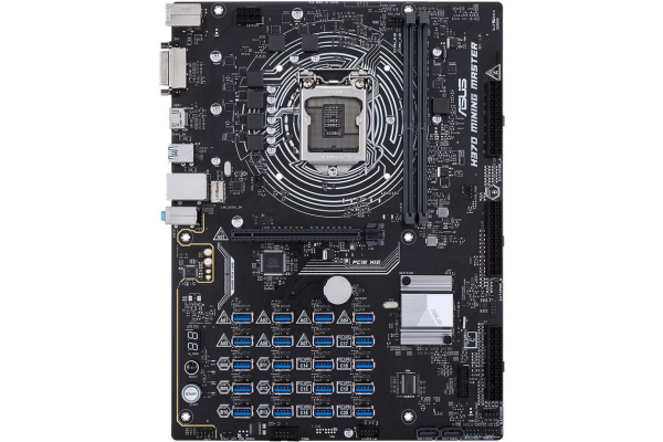 支持20路挖矿:asus 华硕 发布 h370 mining master"采矿大师"主板