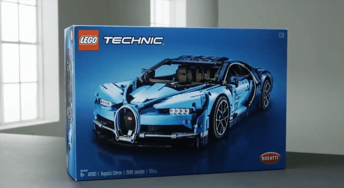 乐高迷的儿童节新玩具：LEGO Technic 乐高机械组 推出 Bugatti 布加迪 Chiron 1：8模型