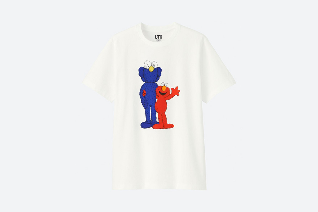 UT重磅合作款再来，6月29日开售！UNIQLO 优衣库 UT X KAWS X 芝麻街系列T恤