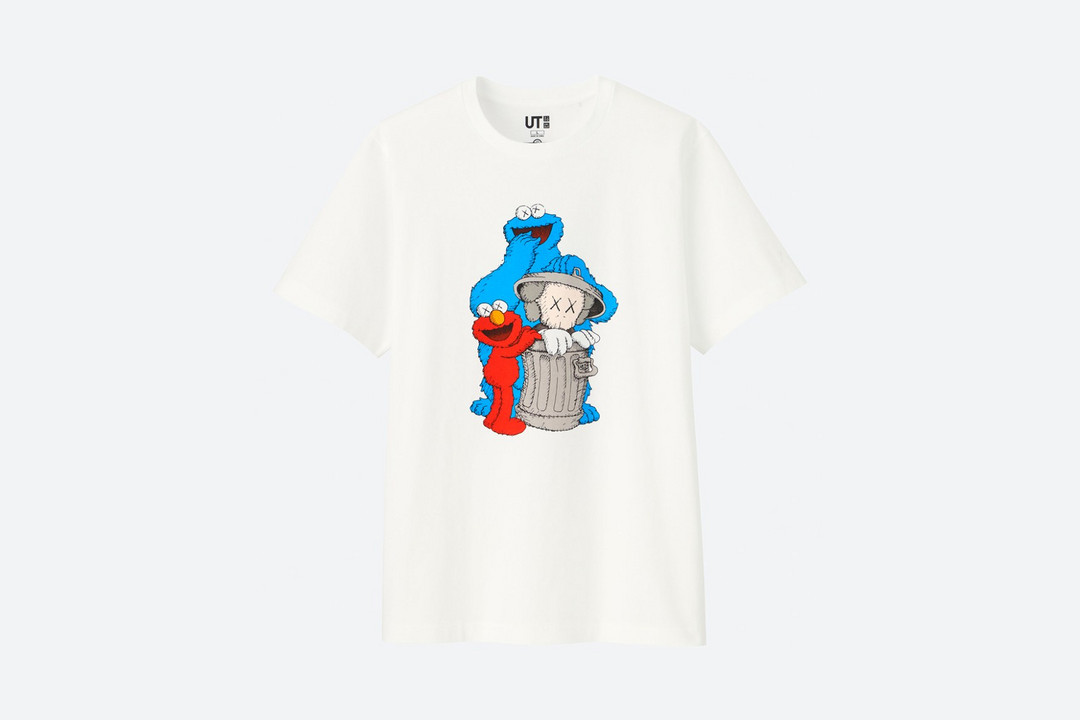 UT重磅合作款再来，6月29日开售！UNIQLO 优衣库 UT X KAWS X 芝麻街系列T恤