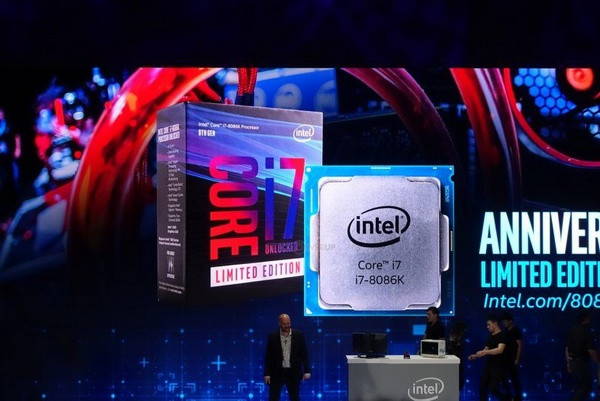 纪念X86诞生40周年：intel 英特尔 正式发布 i7-8086K 限量版处理器