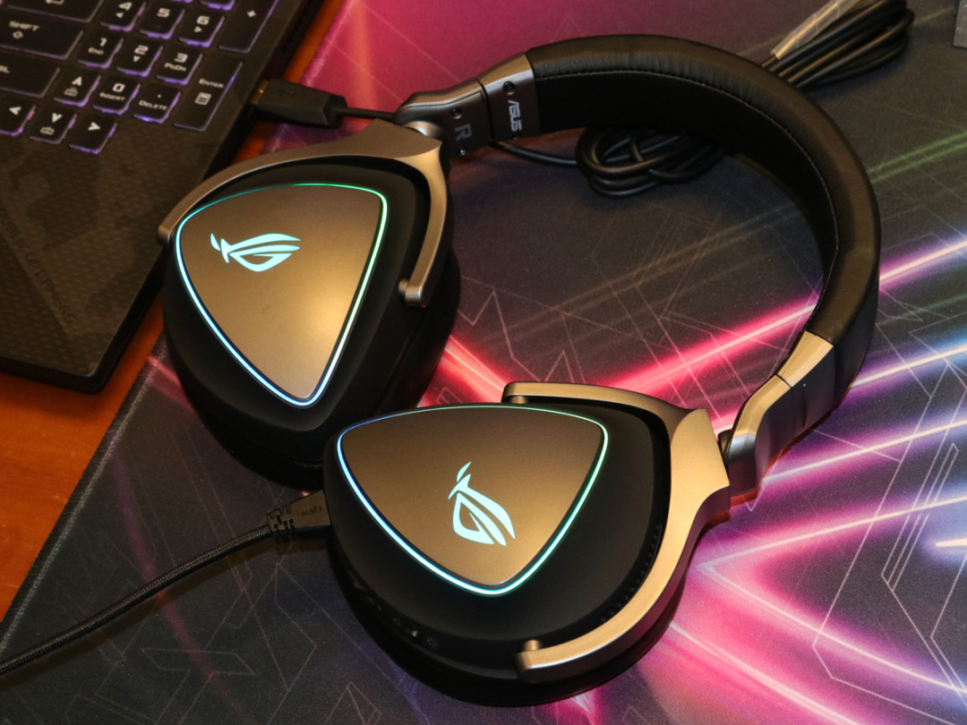 支持RGB幻彩、精准定位声场：ASUS 华硕 发布 ROG Delta 游戏耳机