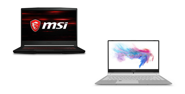 超轻薄窄边框：msi 微星 发布 新GF63 和 PS42 笔记本电脑