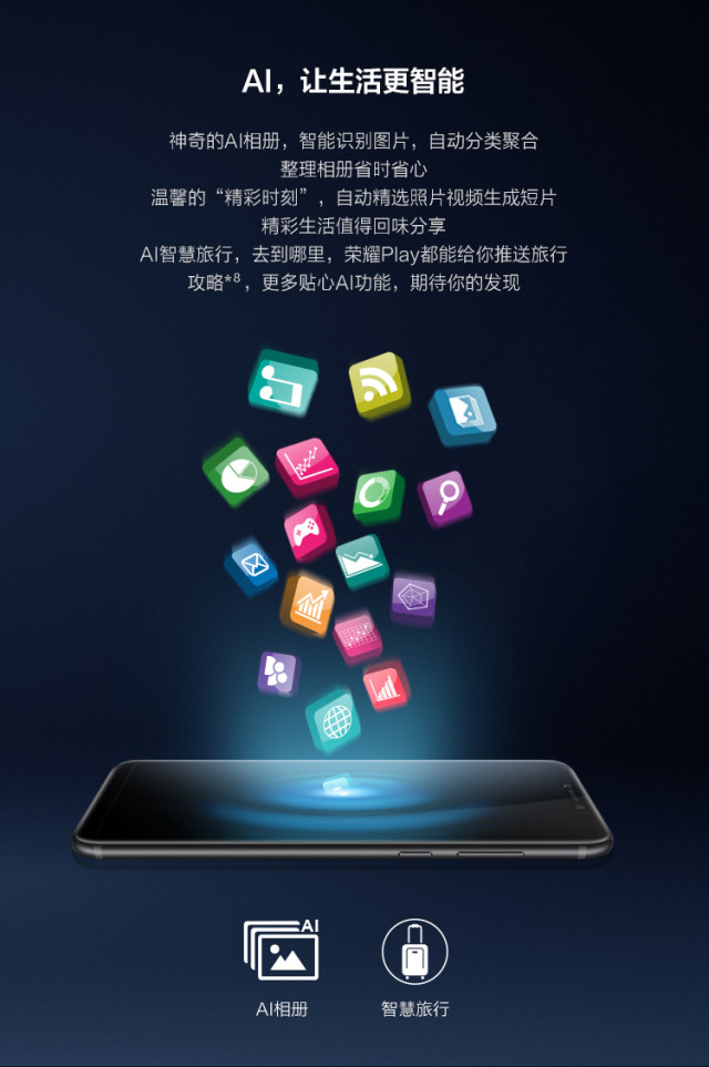 荣耀play智能手机