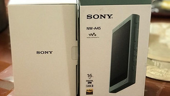 索尼随身听影音 篇一：小白开箱SONY 索尼 nw-a45 播放器及几款耳机