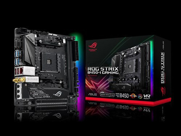 原生支持3600MHz内存、M.2双路阵列：ASUS 华硕 发布 ROG STRIX B450-I GAMING ITX 迷你小板