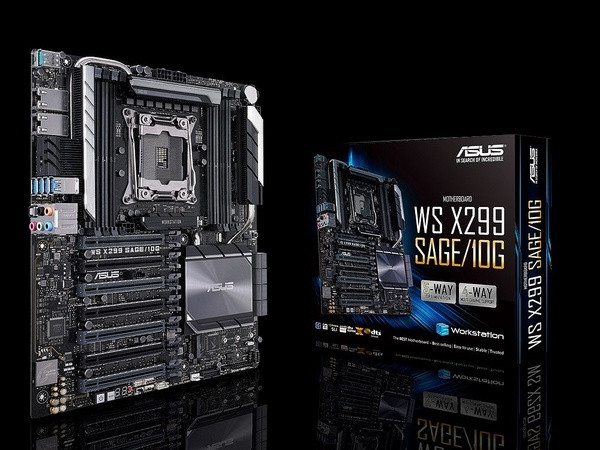 升级双万兆LAN：ASUS 华硕 发布 WS X299 SAGE/10G 旗舰工作站主板