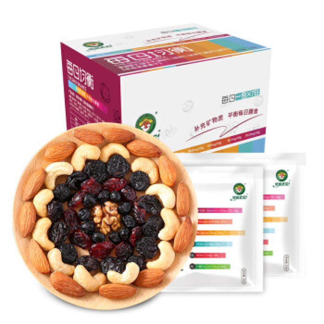 每日坚果的大满足，横向对比几种每日坚果促销品质