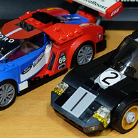 福特 GT V.S. 福特 GT40—LEGO 乐高 超级赛车系列 75881 开箱