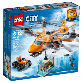 孩子的又一套乐高一LEGO 乐高 60193 极地空中运输机开箱分享