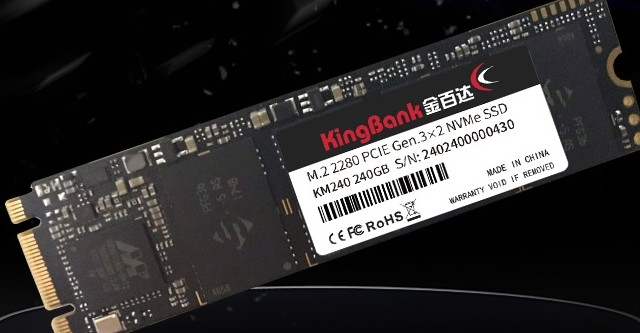 超低价上车惊险又刺激：金百达 KM240 240GB NVMe 固态硬盘 上手评测