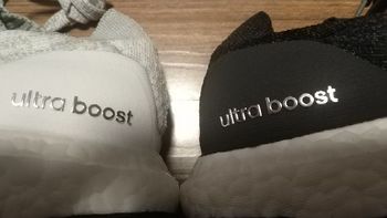 618京东Adidas 阿迪达斯 Ultra Boost Uncaged 运动鞋黑白双煞入手对比记