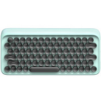 LOFREE 洛斐 DOT圆点蓝牙机械键盘 MAC办公笔记本无线手机键盘iPad青轴键盘 蓝牙版-蓝色