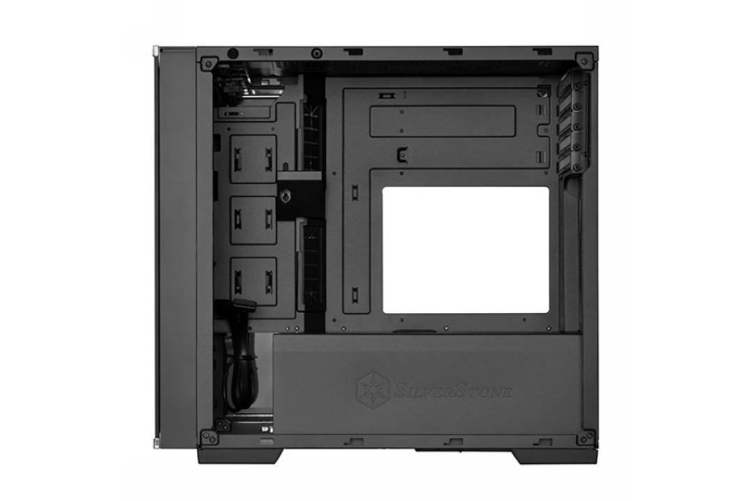 钢化玻璃、倒置结构:SILVER STONE 银欣 发布 Lucid LD01 机箱