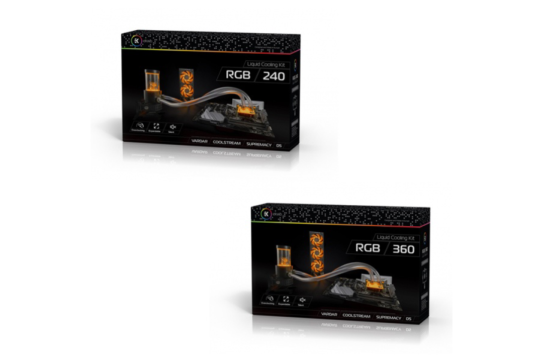 增添RGB幻彩灯效:EK 发布 EK-KIT RGB 240/360 幻彩分体水冷套装