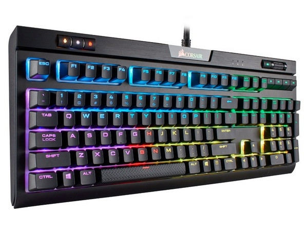 细节小改款：CORSAIR 美商海盗船 发布 K70/STRAFE RGB MK.2 机械键盘