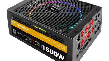 手机远程操控、80 PLUS钛金：Thermaltake 曜越 发布 Toughpower DPS G RGB 1500W 智能电源