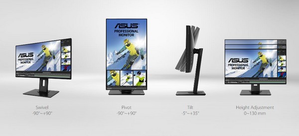 四边无边框：ASUS 华硕 发布 PB247Q 专业设计显示器