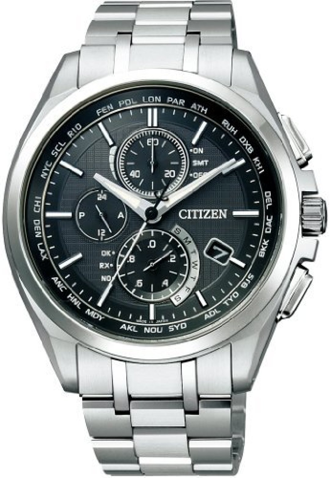 省心之选—Citizen 西铁城 CC3010-51E 光动能卫星表