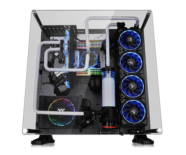 全景侧透、挂壁方案、可旋转垂直风道：Thermaltake 曜越 发布 Core P5 TG Ti 机箱