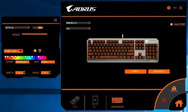 支持RGB幻彩同步：GIGABYTE 技嘉 发布 AORUS P7 RGB 幻彩电竞鼠标垫