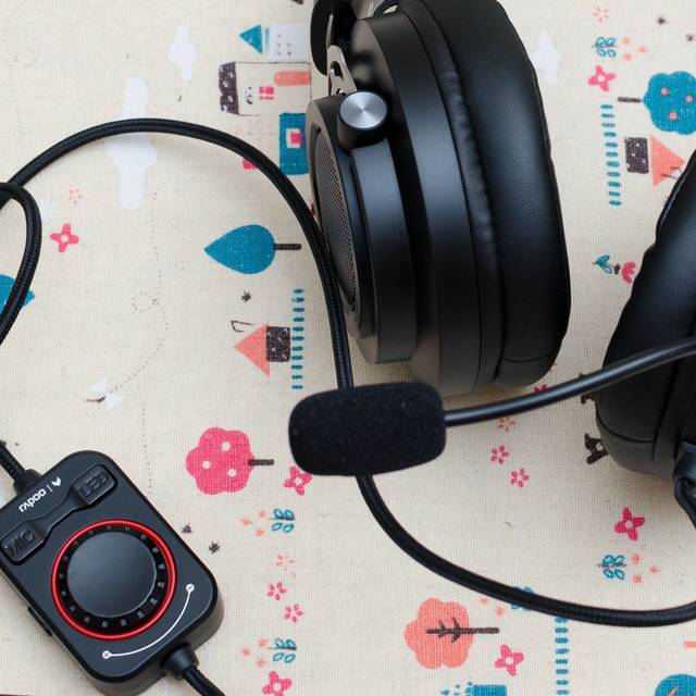 高性价比的7.1声道体验——雷柏VH300游戏耳机开箱