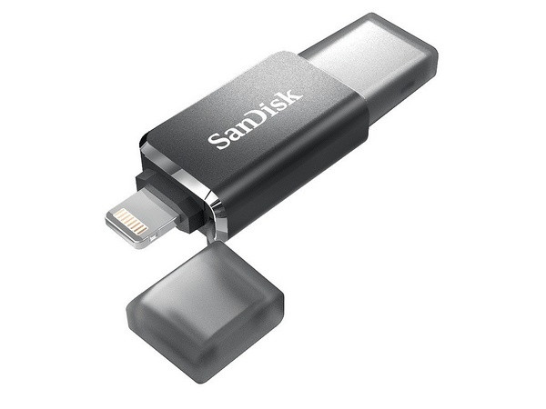 为苹果用户打造：SanDisk 闪迪 发布 iXpand Compact Lightning 双头U盘