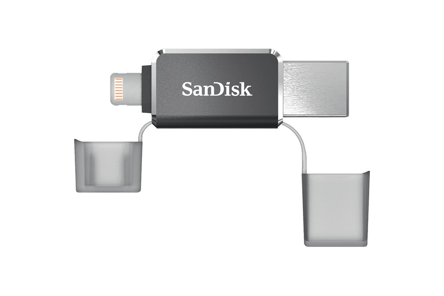 为苹果用户打造：SanDisk 闪迪 发布 iXpand Compact Lightning 双头U盘