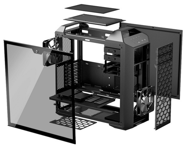 模组化方案、面向主流市场：COOLERMASTER 酷冷至尊 发布 MasterCase MC500/MC500P 机箱