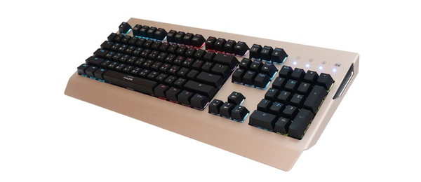 一体铝合金面板、支持RGB幻彩同步：i-rocks 艾芮克 发布 K72M RGB 机械键盘