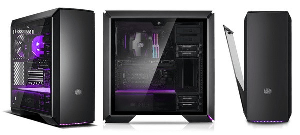 简约大气、集成RGB映射灯：COOLERMASTER 酷冷至尊 发布 MasterCase MC600P 机箱