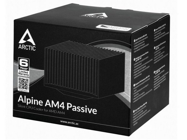 无风扇0噪音：ARCTIC 发布 Alpine AM4 和 Alpine 12 Passive 散热器