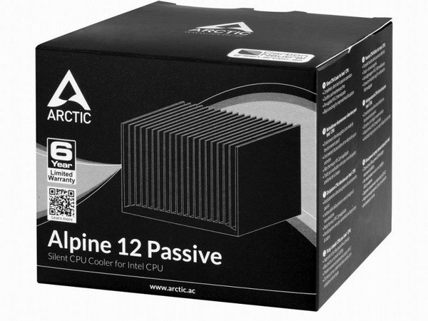 无风扇0噪音：ARCTIC 发布 Alpine AM4 和 Alpine 12 Passive 散热器