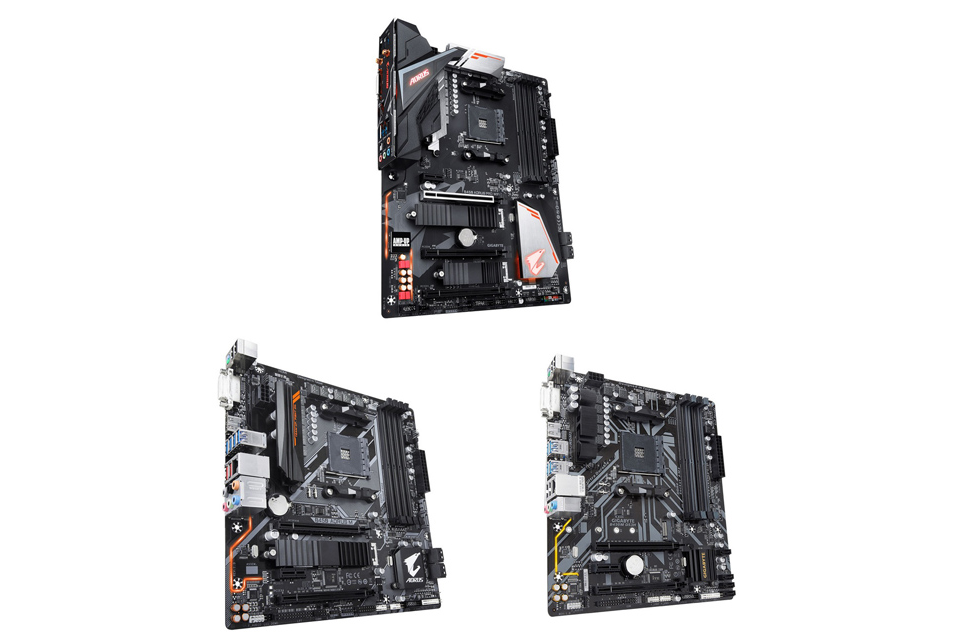 抢攻Ryzen市场：GIGABYTE 技嘉 发布 B450 三款主板新品