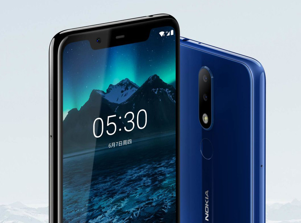 P60平台、“刘海屏”千元机：NOKIA 诺基亚 发布 Nokia X5 智能手机