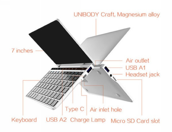 比MacBook更轻薄：GPD 即将发布 第二代 Pocket 2 袖珍笔电