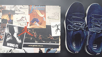 AJ11 Low RE2PECT 蓝麂皮开箱，论一双球鞋是怎样成为艺术品的