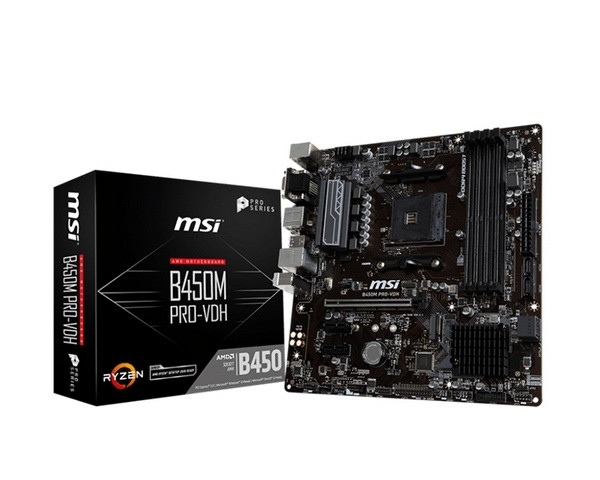 面向一般商用平台：msi 微星 发布 B450 Pro Series 三款主板新品