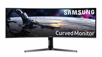 32:10超宽比、120Hz刷新率：SAMSUNG 三星 发布 C43J89 曲面显示器