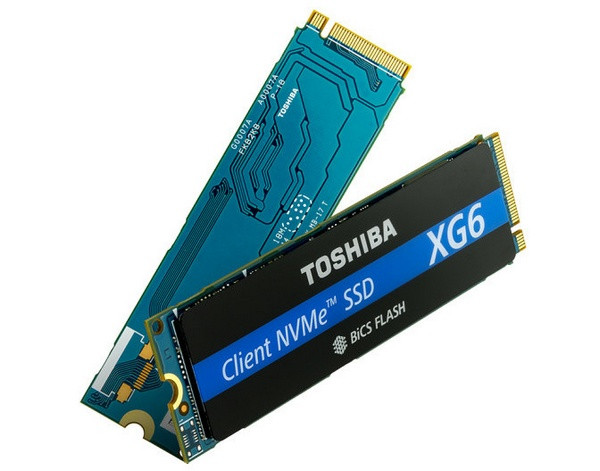 采用96层3D TLC：TOSHIBA 东芝 发布 XG6 系列 M.2 固态硬盘