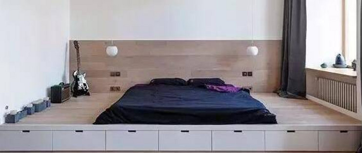 地台床 让你在12 的房间体会1 的宽阔感 床类 什么值得买