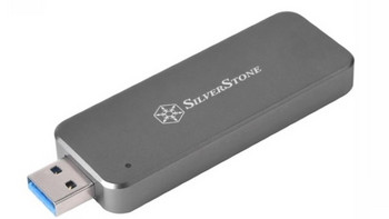 可扩展M.2 2243 SSD：SILVER STONE 银欣 发布 MS09 MINI M.2 USB 3.1转接盒