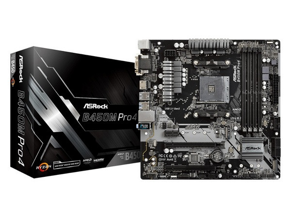 面向主流游戏市场：ASRock 华擎 发布 B450 Pro 系列 三款主板新品