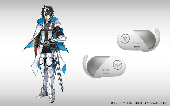 月厨的狂欢：索尼发布《Fate / EXTELLA LINK》合作款耳机WF-SP700N