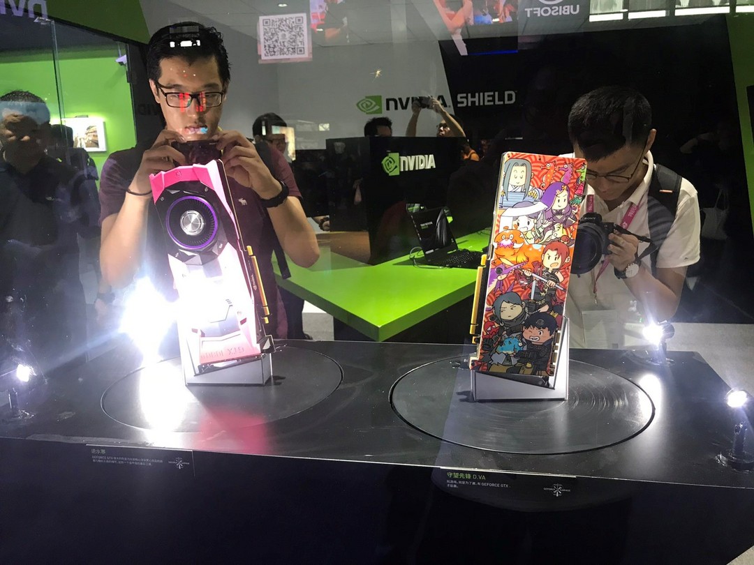 最酷显卡墙吸睛无数：NVIDIA 英伟达 ChinaJoy 2018现场报道