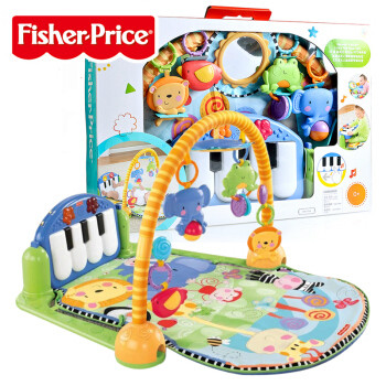 从它开始认知世界—Fisher-Price 费雪 钢琴健身架开箱