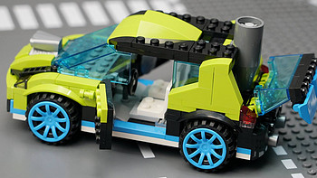 一辆的钱买三辆车？LEGO 乐高 创意百变系列 31074 火箭拉力赛车 双模式展示