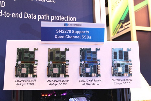 支持PCIe 3 x8通道、96层TLC/QLC：Silicon Motion 慧荣 发布 SM2270 PCIe NVMe SSD主控